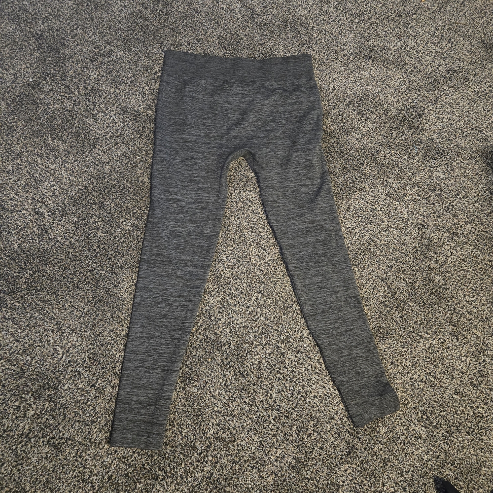 Gray Kids Leggings